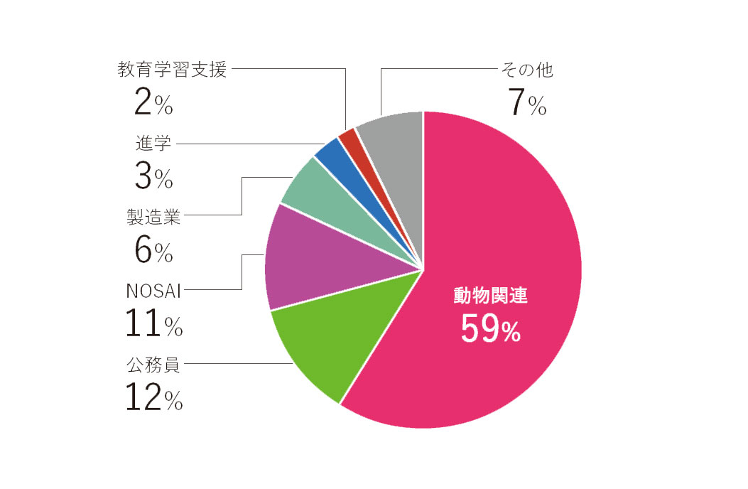 卒業後の進路とその傾向