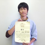 関東学生馬術選手権で鵜殿さん(動物応用科学科 4年次)が準優勝しました