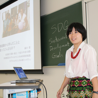 海外ボランティア活動報告 : JICA出前講座の講師に本学卒業生が！！