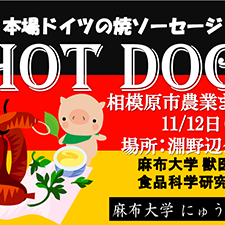 本学 動物応用科学科の研究室が、相模原市農業まつりに参加します