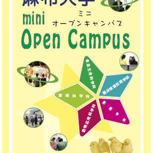 6月3日（日）に、ミニ・オープンキャンパスを開催いたします。