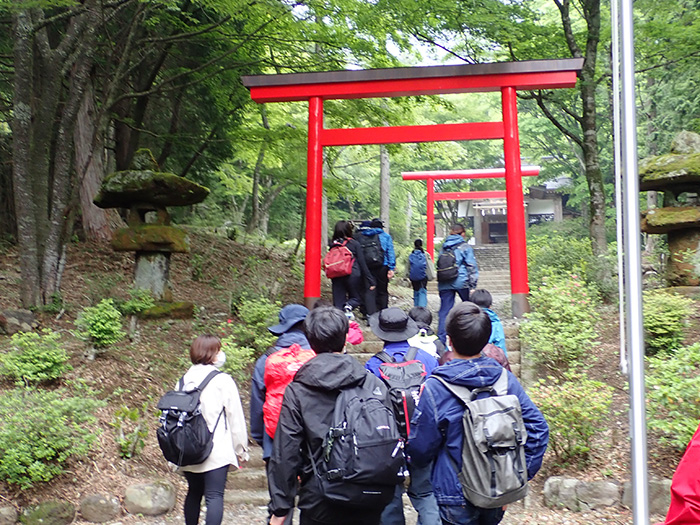 生命・環境科学部箱根実習金時山2022