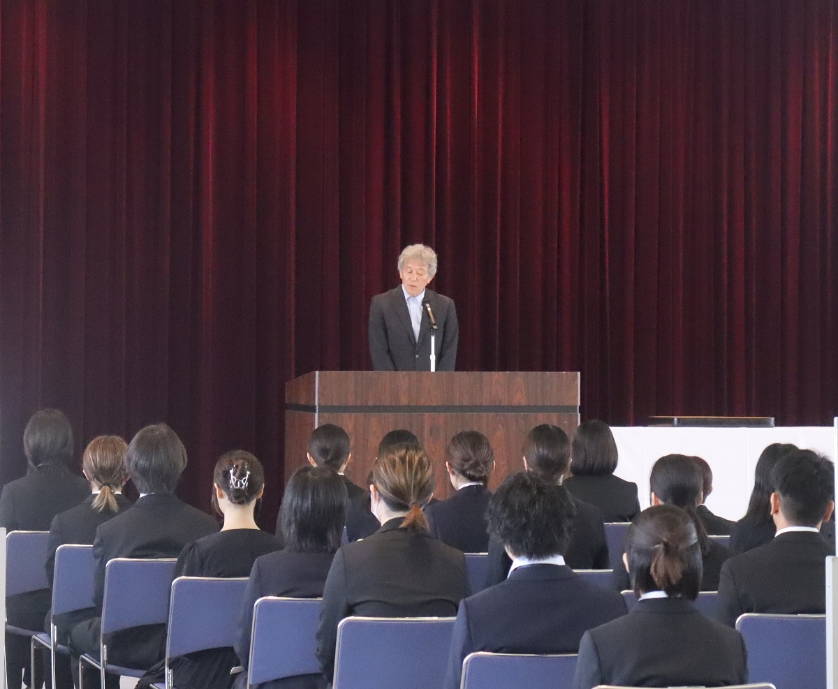 令和8年度 麻布大学 学業成績優秀者・学生功労賞・増井光子賞表彰式学長挨拶