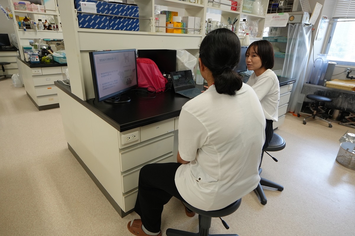 夏休み研究室体験＿環境科学科