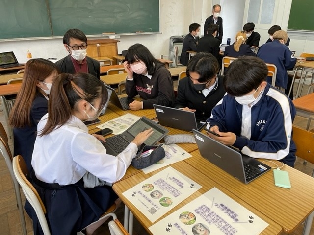 （麻布出る杭プログラム）麻布大学が横須賀高校に出張授業