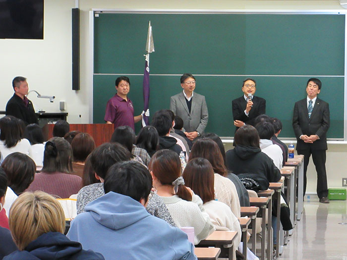 麻布大学,獣医師国家試験に向けた壮行会が行われました