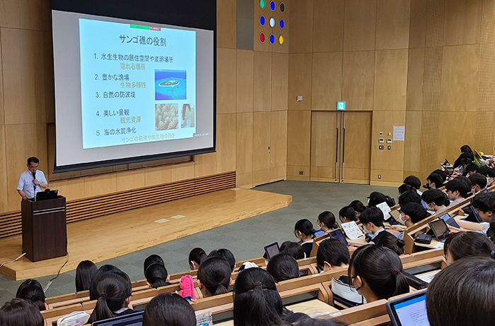 生命・環境科学部 伊藤教授が横浜清風高等学校で講演