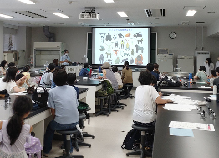 麻布大学島津教授のペーパークラフト教室