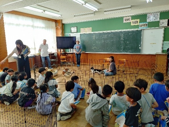 麻布大学が淵野辺小１授業で「いきものだいすき」を提供