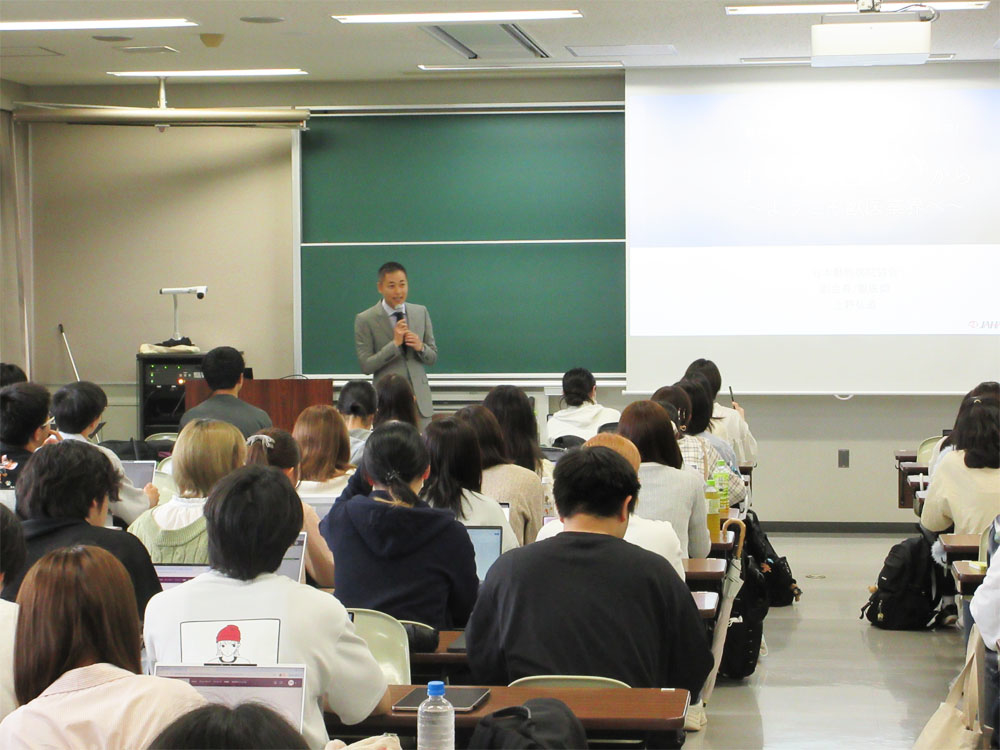 JAHA会長が獣医学科で講演
