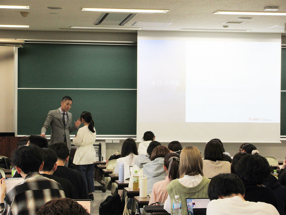JAHA副会長が獣医学科学生に講演