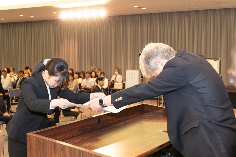 令和7年度麻布大学学業成績優秀者表彰式