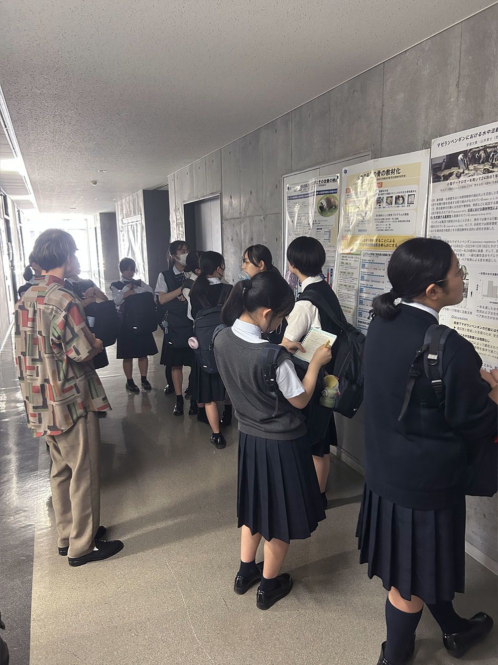 北豊島高等学校１年生の生徒さんが麻布大学に来学