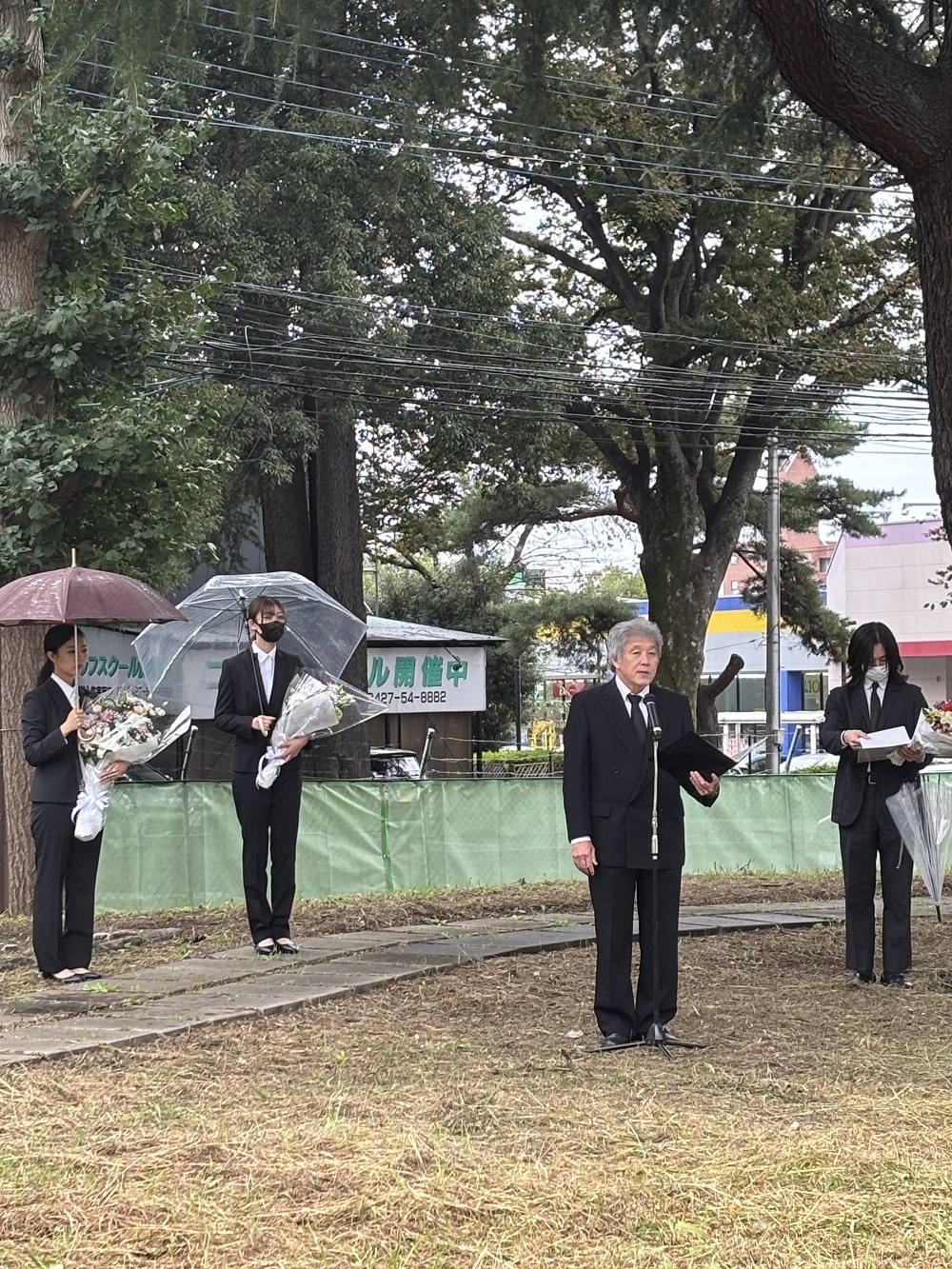 麻布大学動物慰霊祭