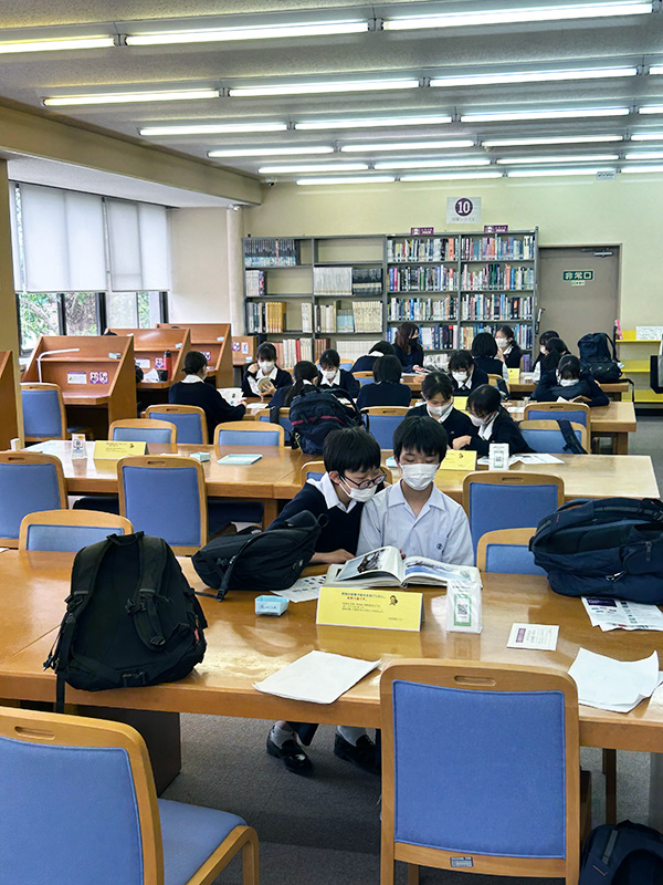 明星中学校生徒さんが麻布大学を訪問