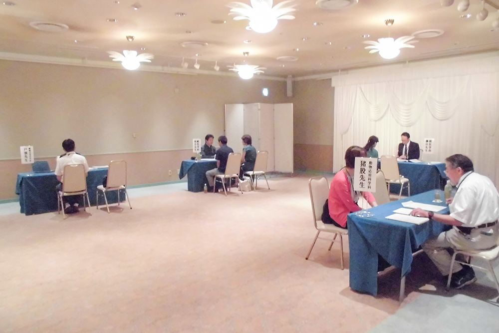 仙台会場 個人面談