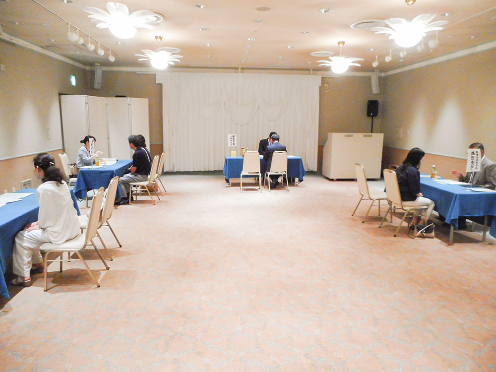 仙台会場　個人面談